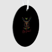 Oh Deer Modern Aesthetic Ornament (voorkant)