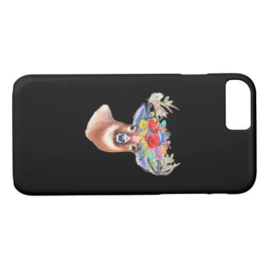 Oh Deer Modern Artistic Style Case-Mate iPhone Case (Achterkant (Horizontaal))