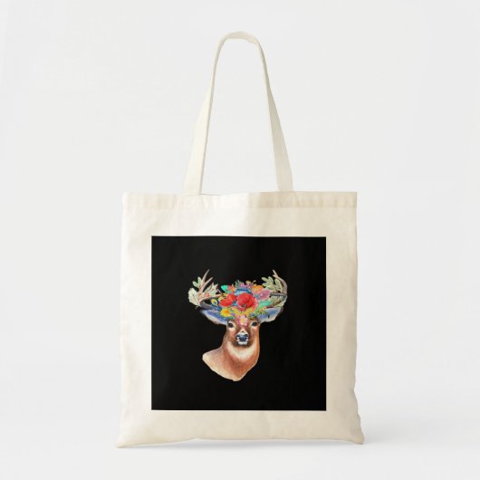 Oh Deer Modern Artistic Style Tote Bag (Devant)