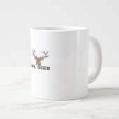 Oh Deer Modern Clean Design Extra Grote Beker (Voorkant rechts)