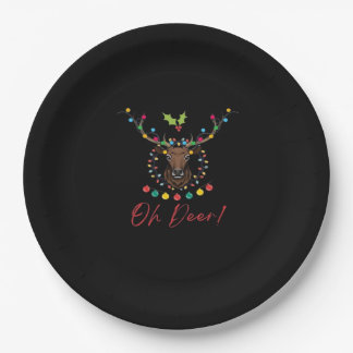Oh Deer Modern Esthetiek Papieren Bordje