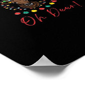 Oh Deer Modern Esthetiek Poster (Hoek)