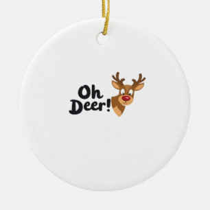 Oh Deer Moderne Esthetische Stijl Keramisch Ornament