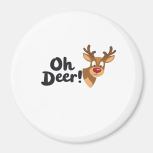Oh Deer Moderne Stijl Magneet