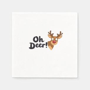 Oh Deer Moderne Stijl Servet