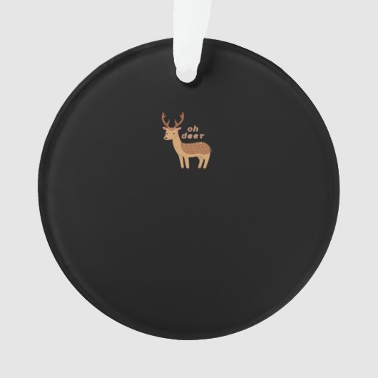 Oh Deer Oh Dear Retro Classic Style (devant)