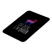 Oh Deer Queer Bisexual Pride Gay Lesbian Design Magneet (Linkerzijde)