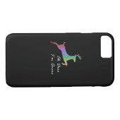 Oh Deer Queer Funny Pun LGBT Pride Celebration Case-Mate iPhone Case (Achterkant (Horizontaal))