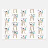 Oh Deer Quel An Envelopper Des Feuilles De Papier (Devant)