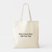Oh Deer Retro Classic Design Tote Bag (Dos)