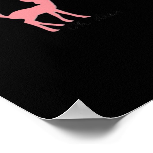 Oh Deer Retro Classic Style Poster (Hoek)