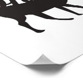 Oh Deer Retro Classic Vibe  Poster (Hoek)