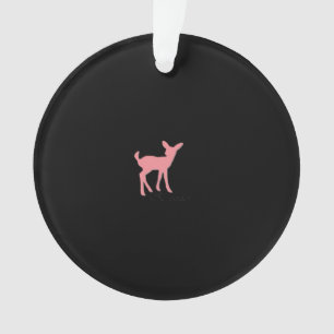 Oh Deer Retro Klassieke Stijl Acryl Ornament