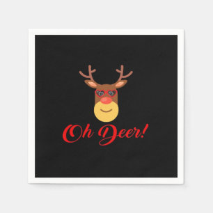 Oh Deer Retro Klassieker Servet