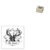 Oh, Deer Rubberstempel (Gestempeld)