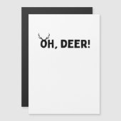 Oh Deer Simple Aesthetic (Voorkant / Achterkant)