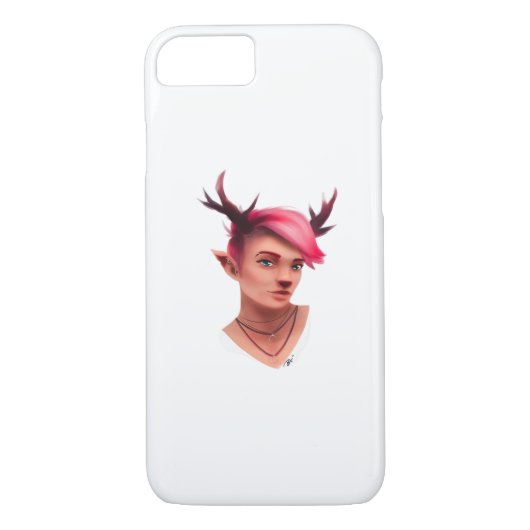Oh Deer Simple Creative Style Case-Mate iPhone Case (Achterkant)