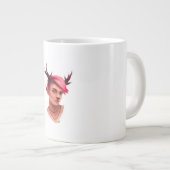 Oh Deer Simple Creative Style  Extra Grote Beker (Voorkant rechts)