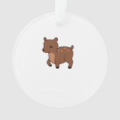 Oh Deer Soft Minimal Design Ornament (voorkant)
