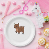 Oh Deer Soft Minimal Design  Papieren Bordje (Feest)