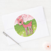 Oh Deer ! Stickers d'amour rose (Enveloppe)