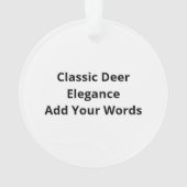 Oh Deer Style Classique (dos)