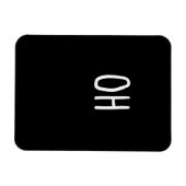 Oh Deer Trendy Halloween Style Magneet (Horizontaal)