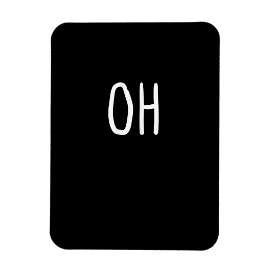 Oh Deer Trendy Halloween Style Magneet (Verticaal)