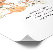 Oh Deer Twins Luier Raffle Sign Poster (Hoek)