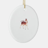 Oh Deer Whimsical Creative Design Ornament (Rechts)