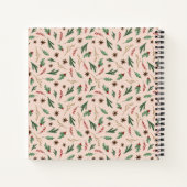 Oh Deer Winter Greenery Baby shower Livre d'or (Dos)