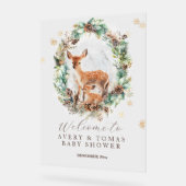 Oh Deer Winter Woodland Baby shower (Angle)