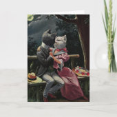 Oh, die liefde zou eeuwig blijven kaart (Voorkant)