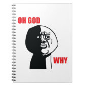 Oh Dieu pourquoi - carnet (Devant)