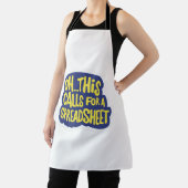 Oh dit vraagt om een spreadsheet schort (Insitu)