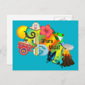 Oh Dus Costa Rica briefkaart (Voorkant / Achterkant)