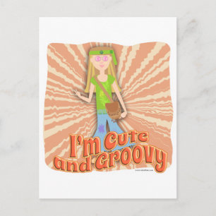 Oh dus ook Cute en Groovy Briefkaart