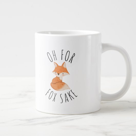 Oh for Fox Sake Coffee Mug (Droite)