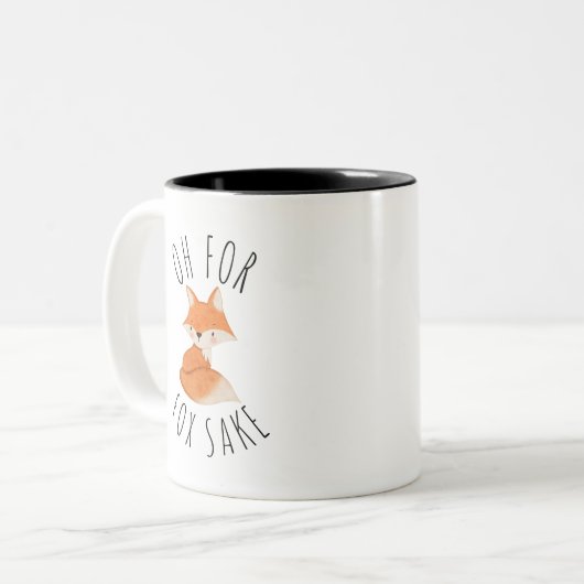 Oh for Fox Sake Coffee Mug (Devant gauche)