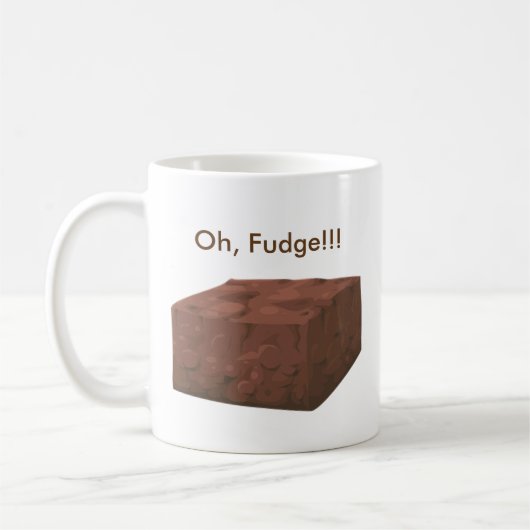 Oh Fudge - Mug de café (Gauche)