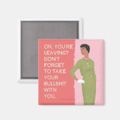 Oh, ga je weg? magneet (Voorkant / Achterkant)