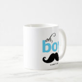 Oh garçon Mustache | Mug de déclaration personnali (Devant droit)