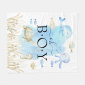 Oh Garçon sous la mer Bébé recevant la couverture (Devant (Horizontal))