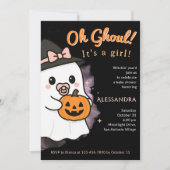 Oh Ghoul Baby shower Invitation (Devant)