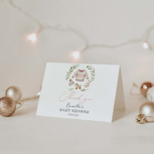 Oh Girl Boho Nursery Girl  Bedankkaart