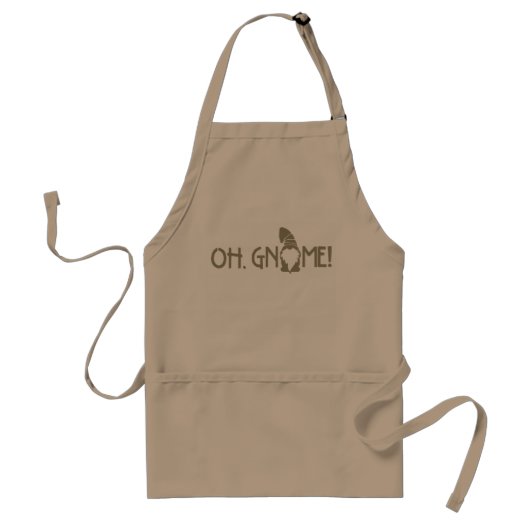 Oh, Gnome! Standaard Schort (Voorkant)