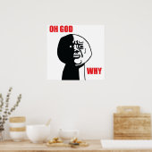 Oh God... Poster (Keuken)