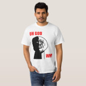 Oh God waarom Guy Rage Face Meme T-shirt (Voorkant volledig)