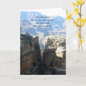 Oh grand carte pour notes d'esprit (Fleur jaune)