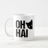 Oh Hai Funny Cat Koffiemok (Links)